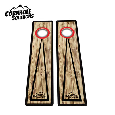Premium Trainer Cornhole Board with Blocker