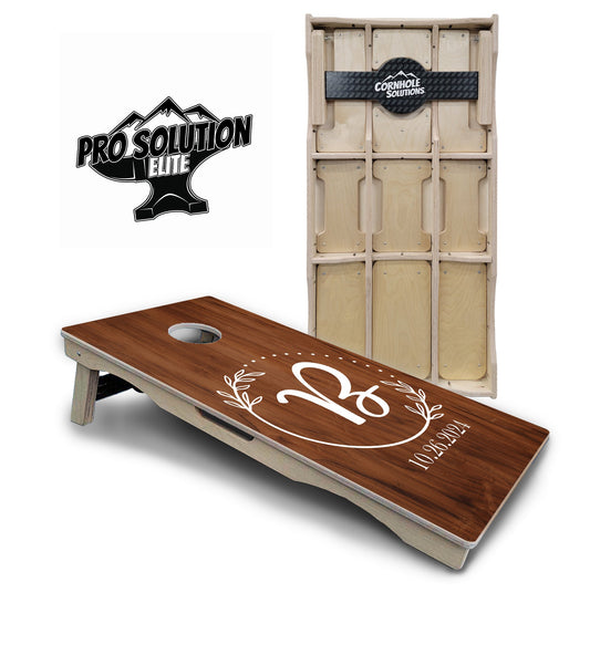 Laurel Wreath Cornhole Boards - Pro Solution Elite Series
