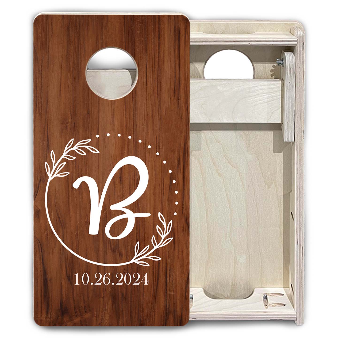 Laurel Wreath - Mini or Vacation Size Cornhole Boards