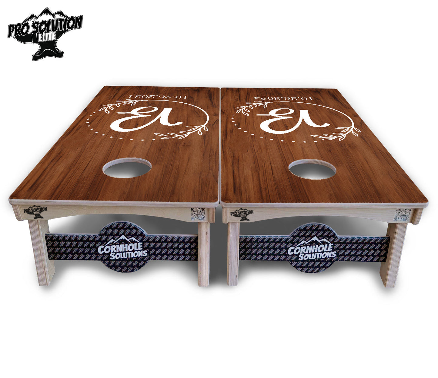 Laurel Wreath Cornhole Boards - Pro Solution Elite Series