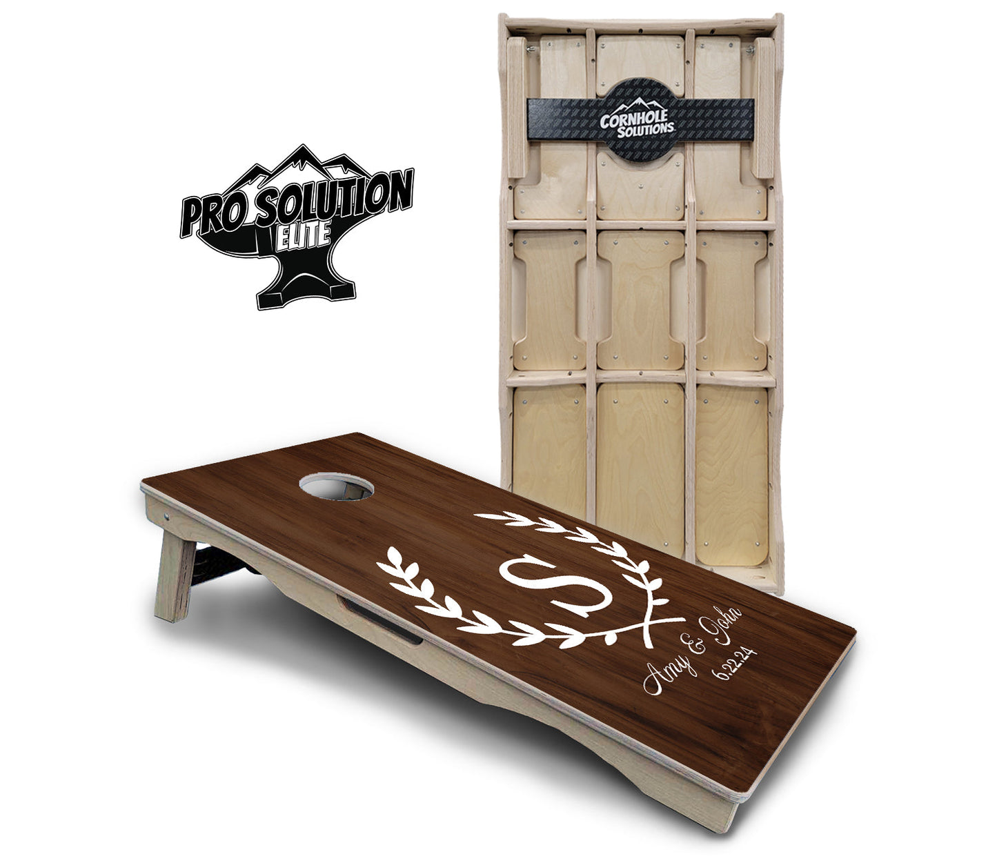 Open Laurel Cornhole Boards - Pro Solution Elite Series