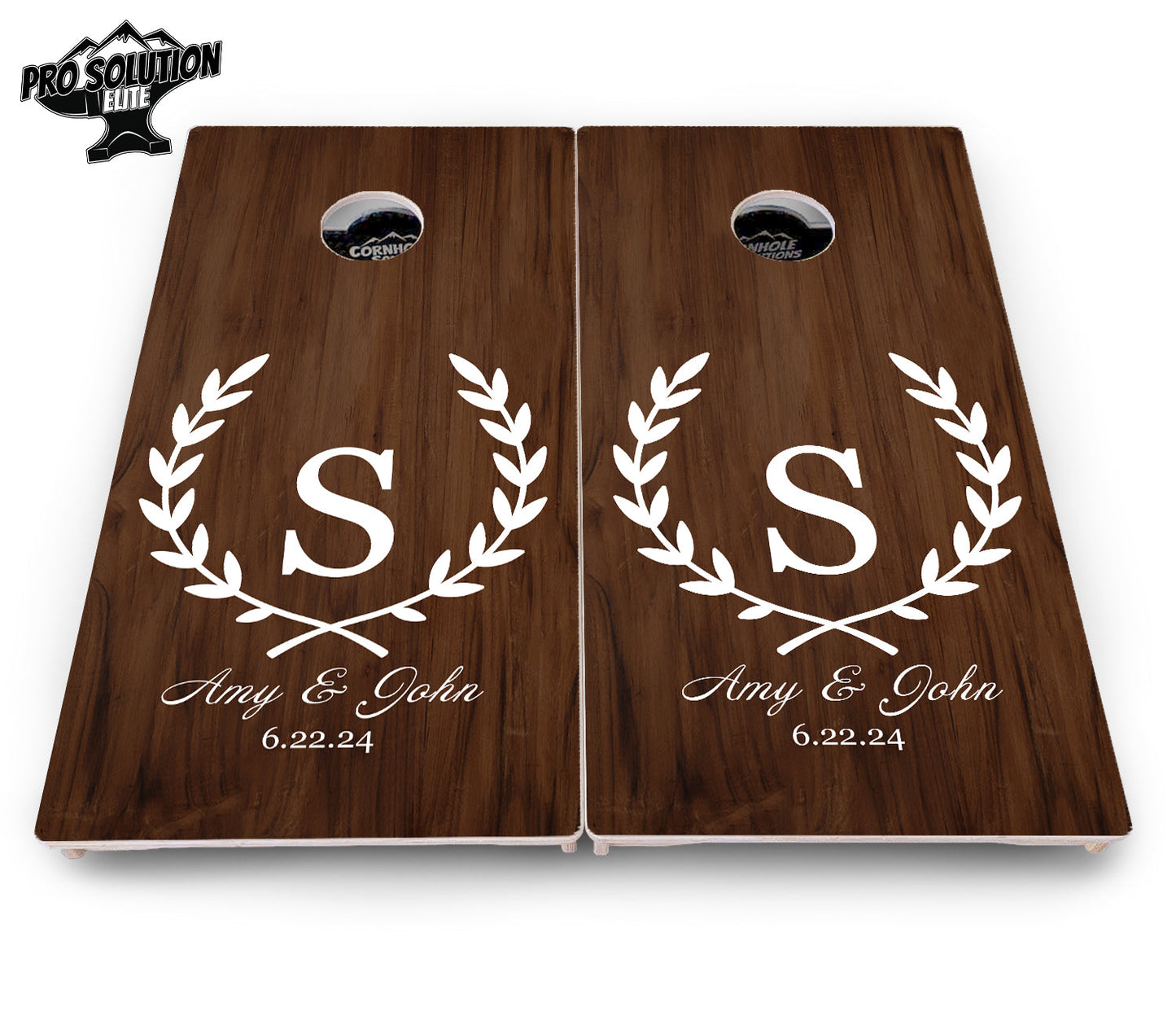 Open Laurel Cornhole Boards - Pro Solution Elite Series
