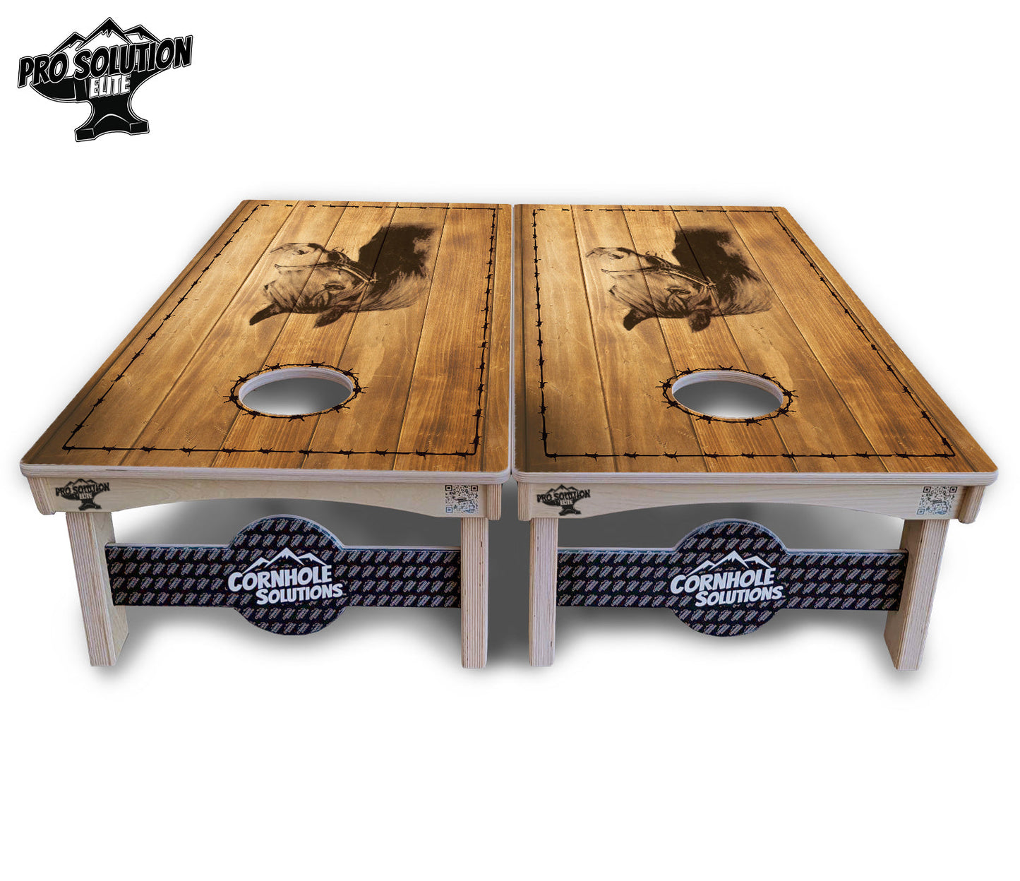 Barnyard Cornhole Boards - Pro Solution Elite Series