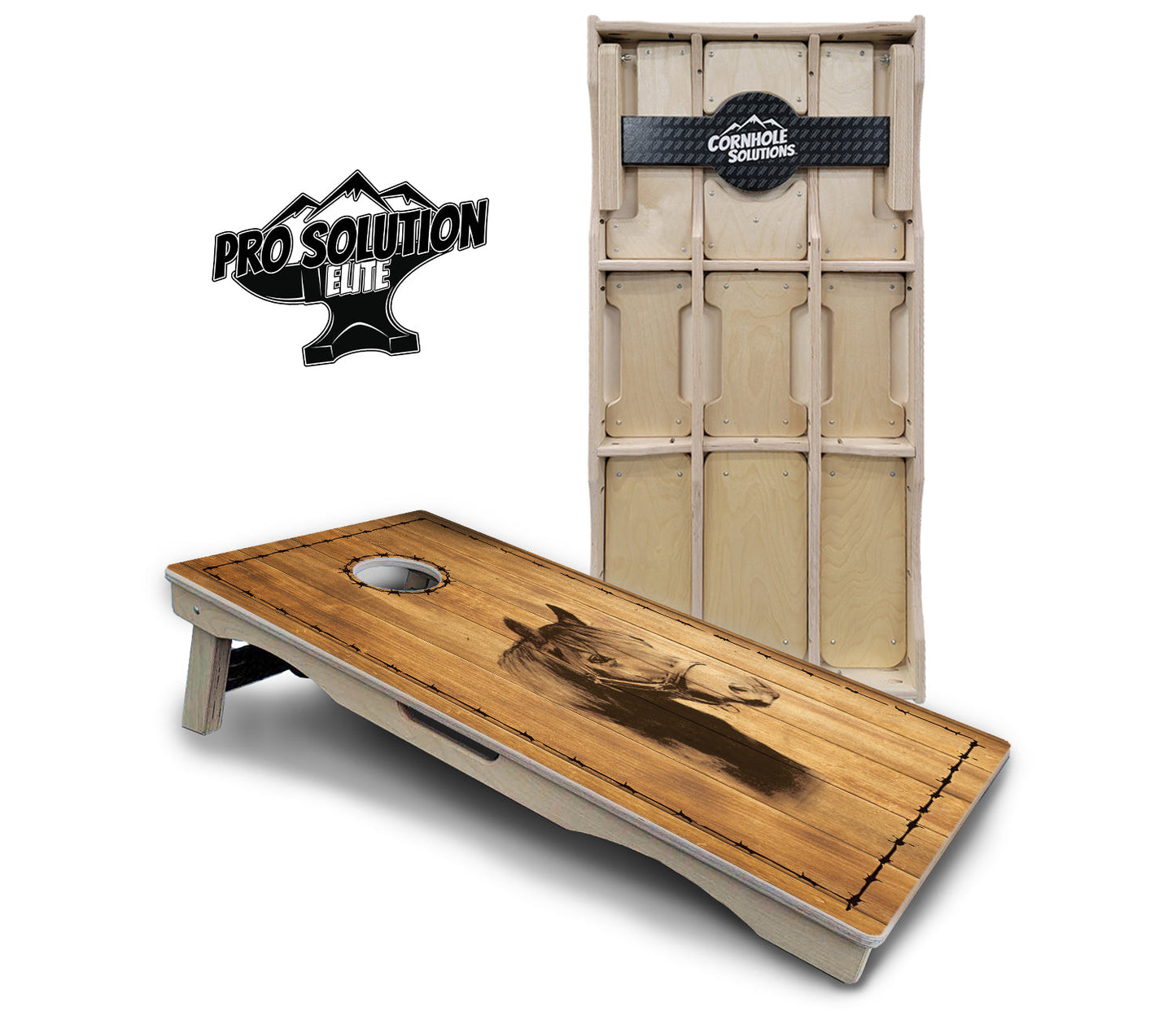 Barnyard Cornhole Boards - Pro Solution Elite Series