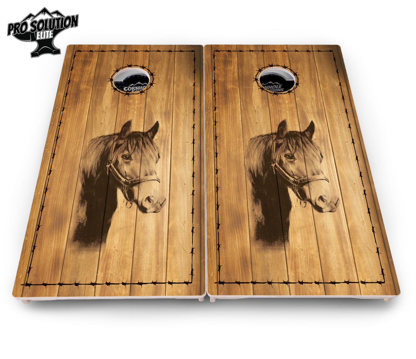 Barnyard Cornhole Boards - Pro Solution Elite Series