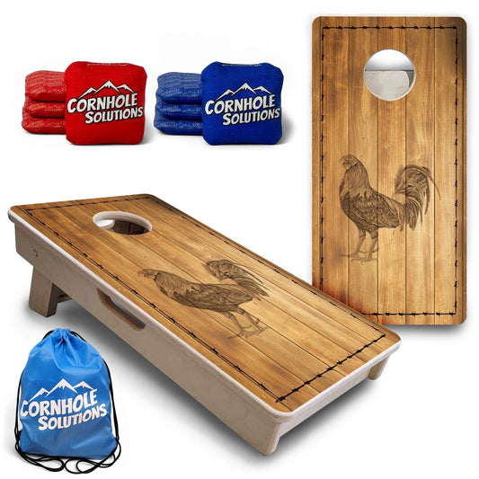 Barnyard Chicken - Mini or Vacation Size Cornhole Boards