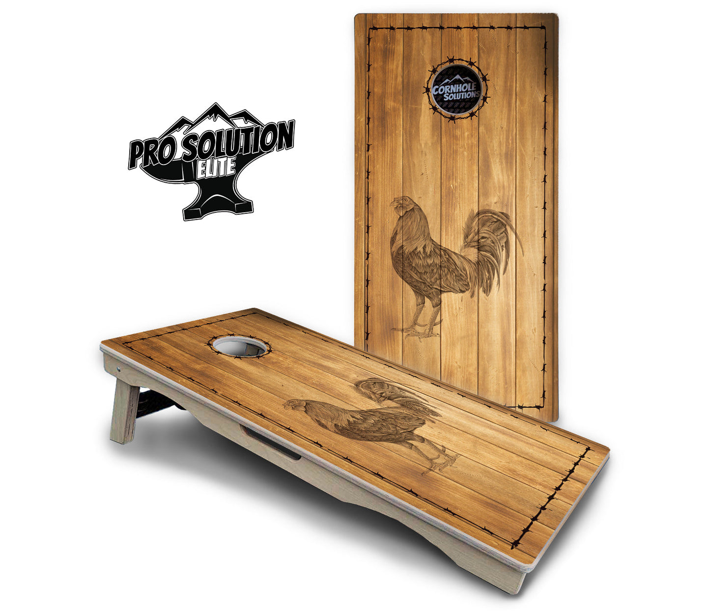 Barnyard Cornhole Boards - Pro Solution Elite Series