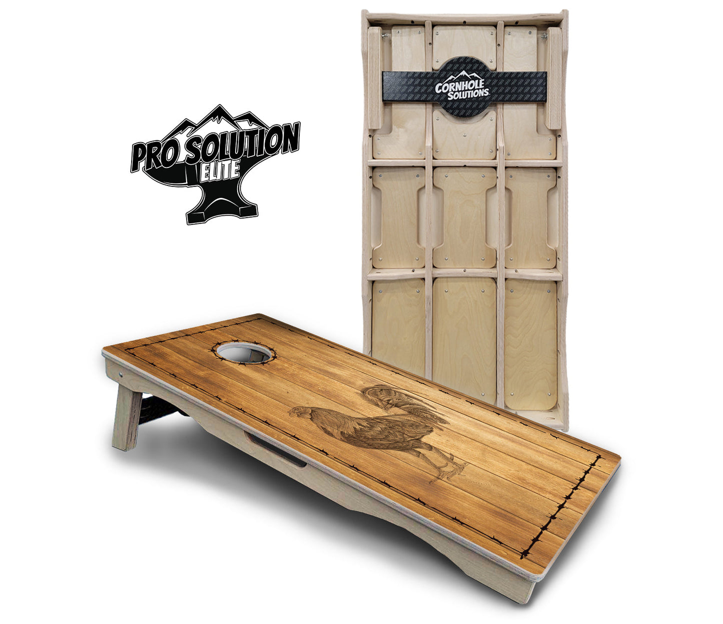 Barnyard Cornhole Boards - Pro Solution Elite Series