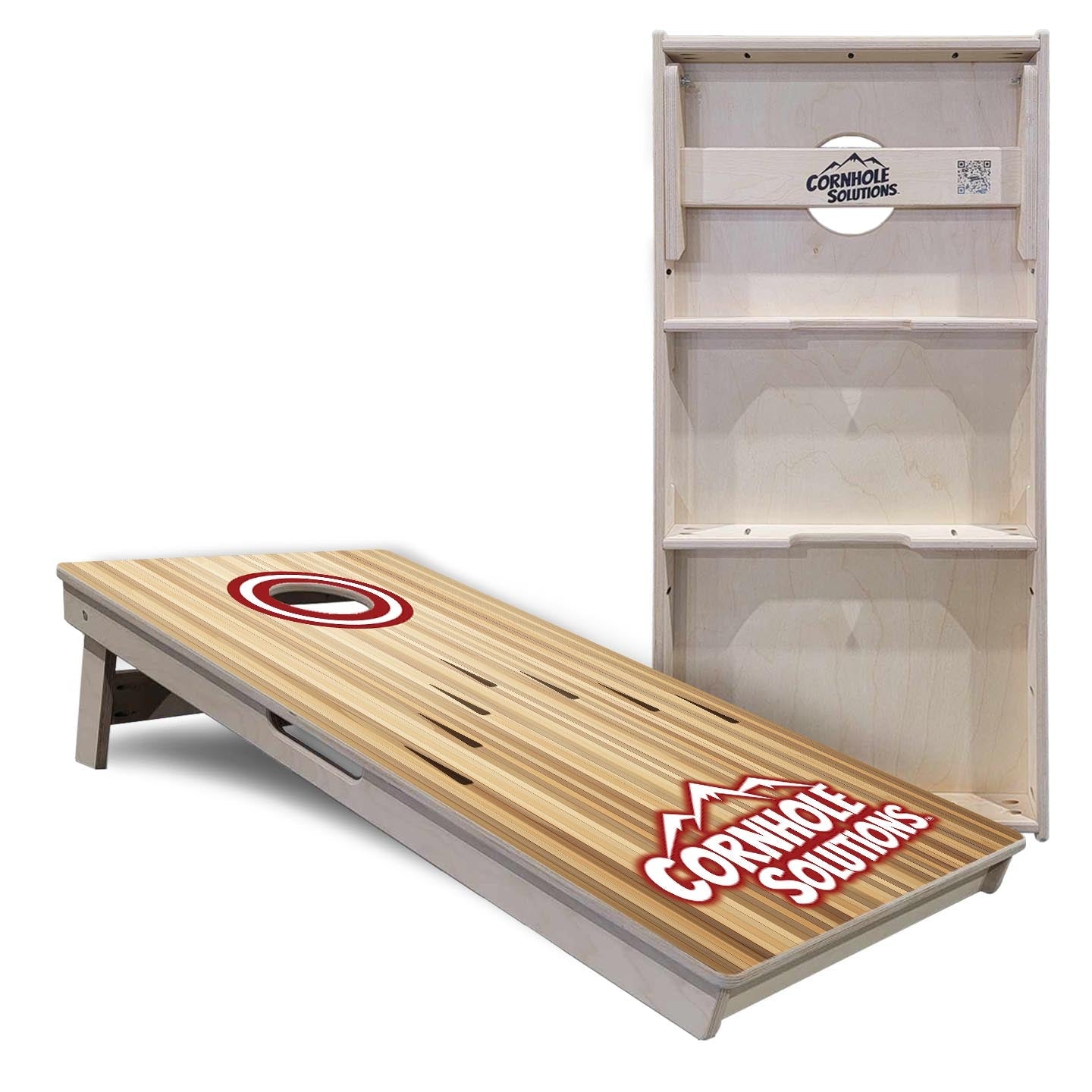 Bowling CS Logo Cornhole Boards - Professional Tournament Series