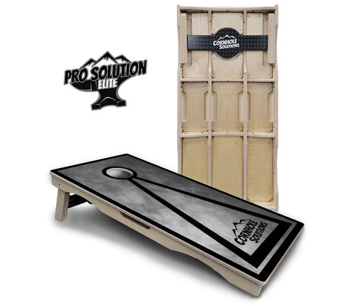 Cornhole Boards - Pro Solution Elite Series - Smoke Triangle