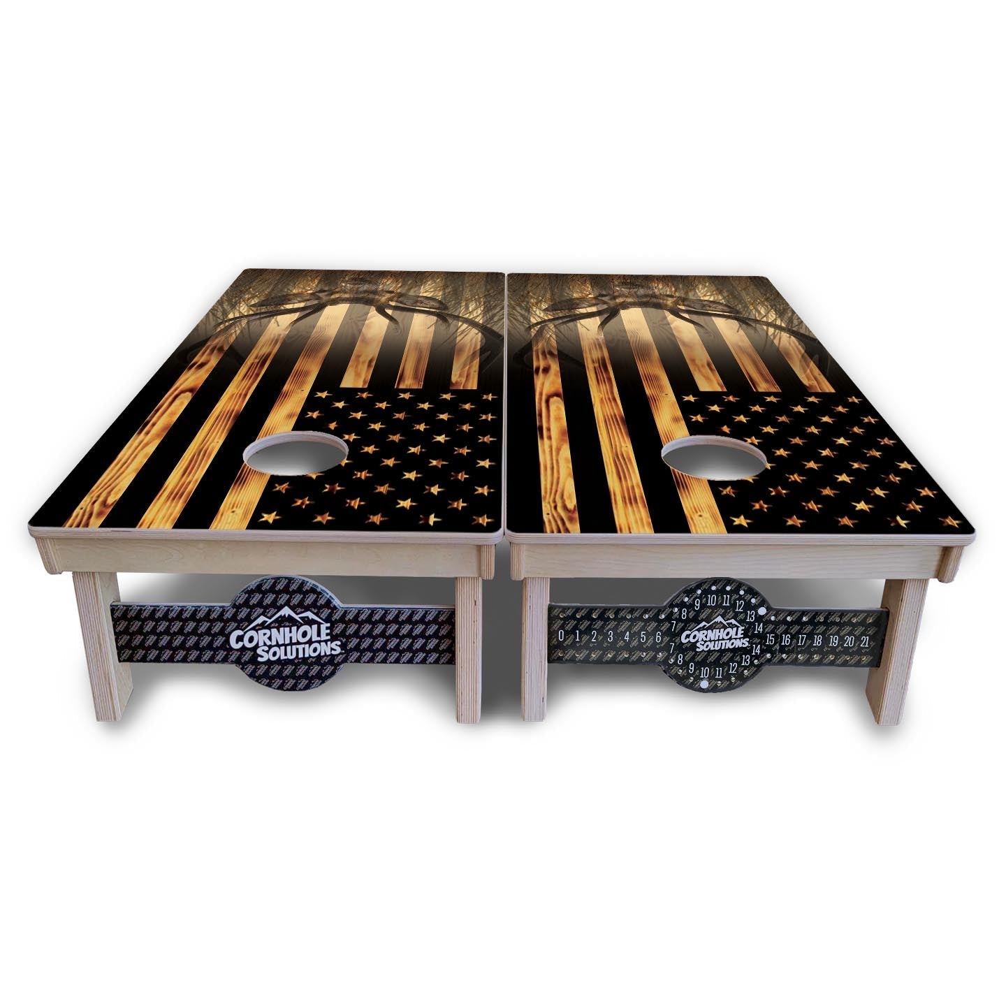 Hidden Deer Cornhole Boards - Professional Tournament Series - Free Shipping!