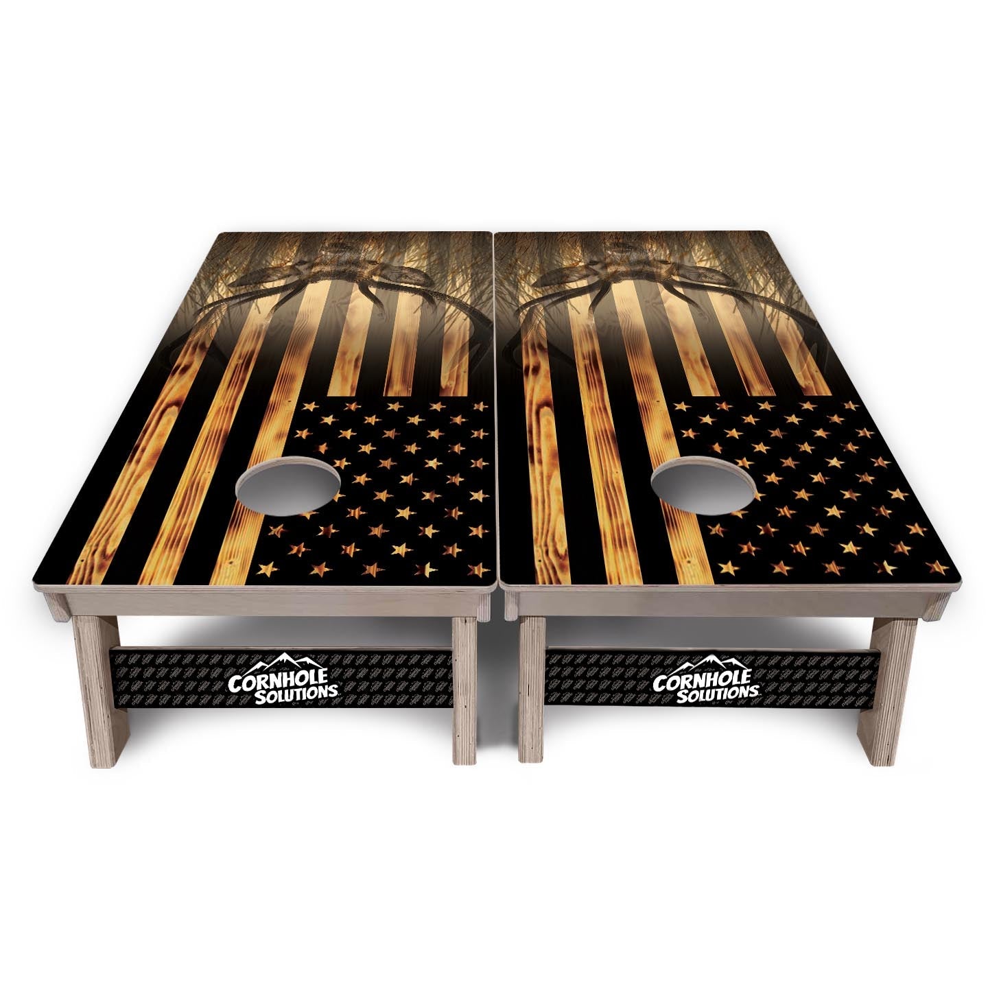 Hidden Deer Cornhole Boards - Professional Tournament Series - Free Shipping!
