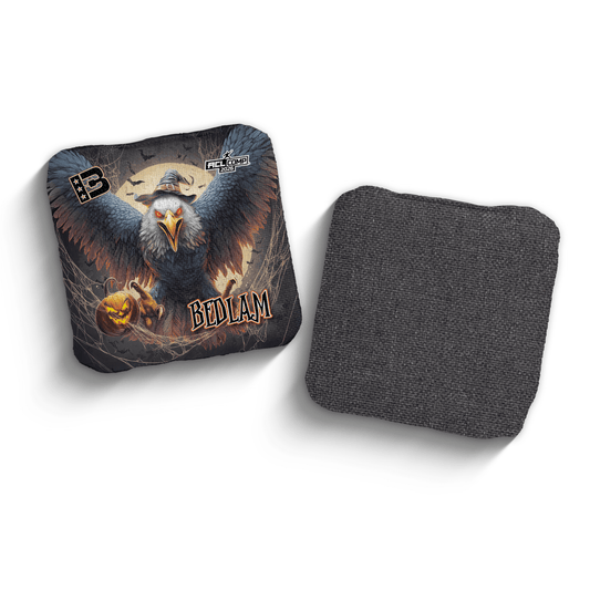 2026 Brotherhood Cornhole Bedlam Halloween Edition ACL Comp Stamped Cornhole Bags