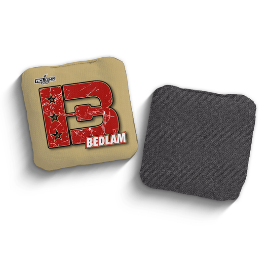 2026 Brotherhood Cornhole Bedlam National West Division ACL Comp Stamped Cornhole Bags