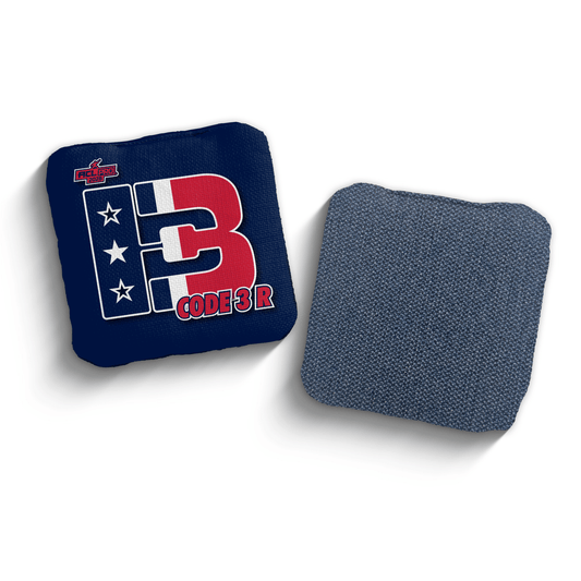 2026 Brotherhood Cornhole Code 3 American South Division ACL Pro Stamped Cornhole Bags