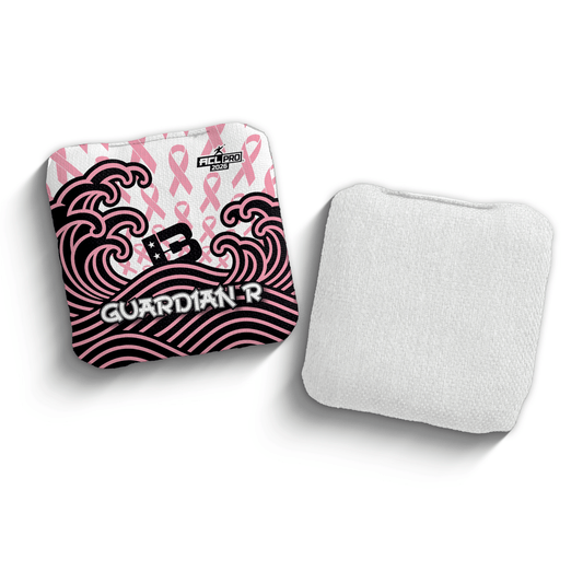 2026 Brotherhood Cornhole Guardian Breast Cancer Awareness Japanese Edition ACL Pro Stamped Cornhole Bags