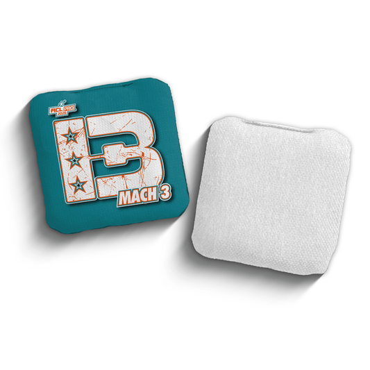 2026 Brotherhood Cornhole Mach 3 American East Division ACL Pro Stamped Cornhole Bags