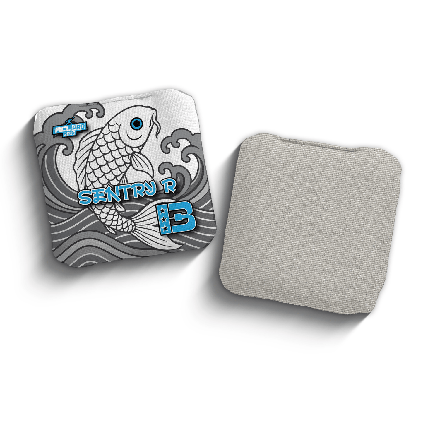 2026 Brotherhood Cornhole Sentry Koi Fish Edition ACL Pro Stamped Cornhole Bags