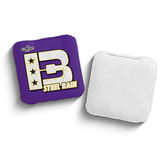 2026 Brotherhood Cornhole Steel Rain National North Division ACL Comp Stamped Cornhole Bags