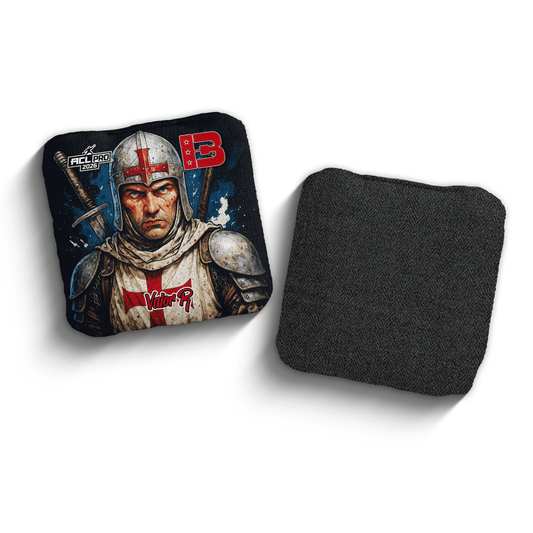 2026 Brotherhood Cornhole Valor Knight Edition ACL Pro Stamped Cornhole Bags
