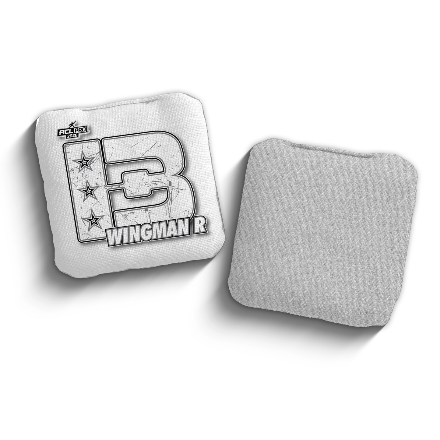 2026 Brotherhood Cornhole Wingman Broadcast Edition ACL Pro Stamped Cornhole Bags