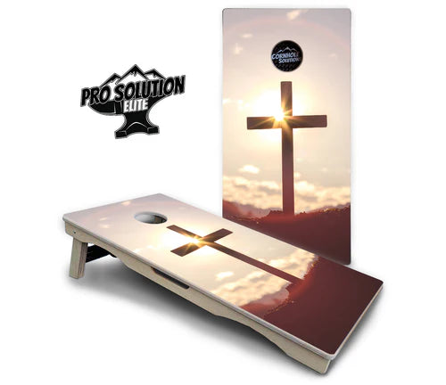 Cornhole Boards - Pro Solution Elite Series - Cross