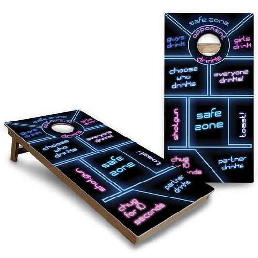 Drinking Game Cornhole Boards - Backyard Series