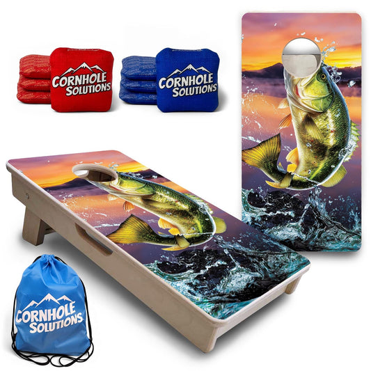 Basshole - Mini or Vacation Size Cornhole Boards