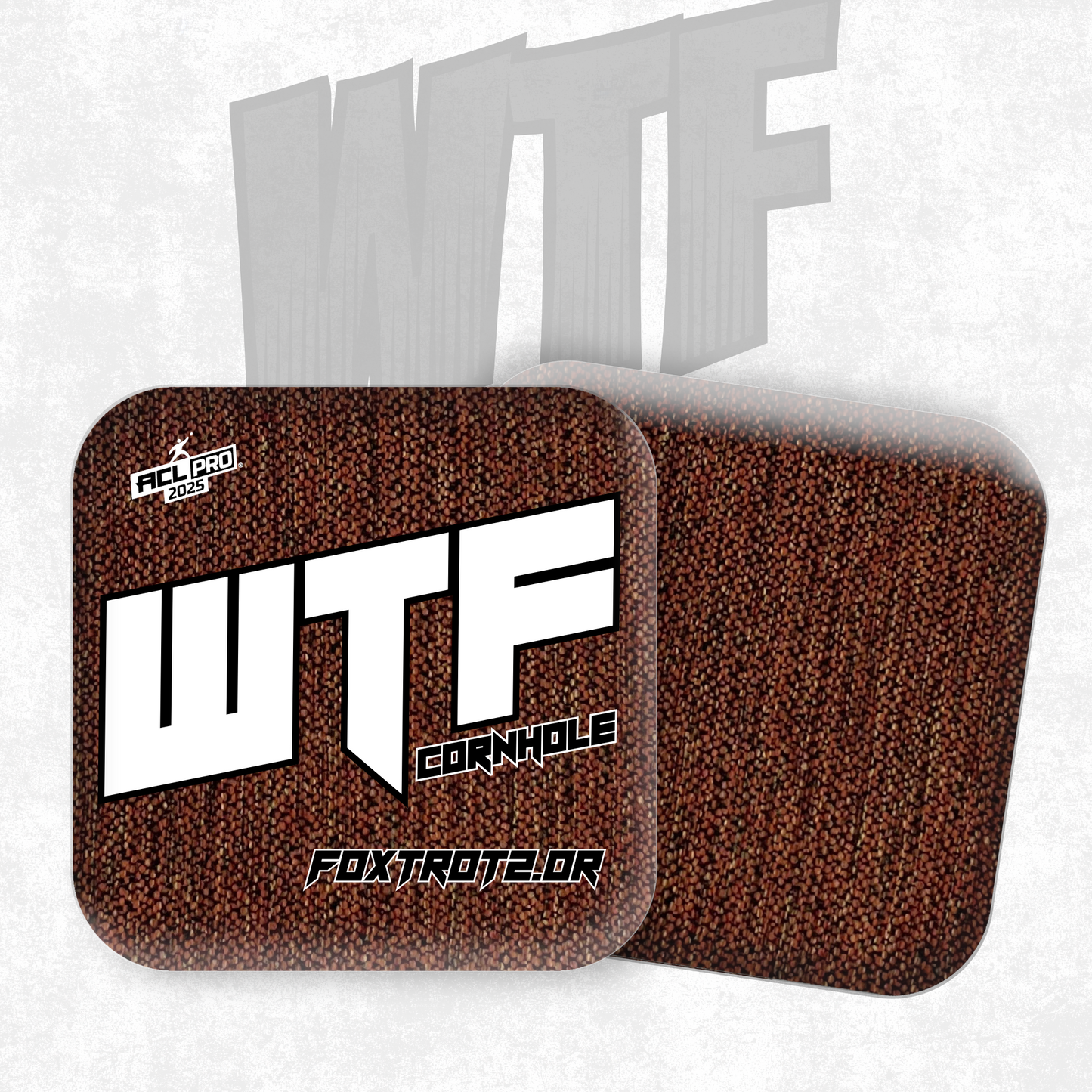 2026 Foxtrot 2.0 - ACL Pro Stamped Cornhole Bags - Set of 4 bags