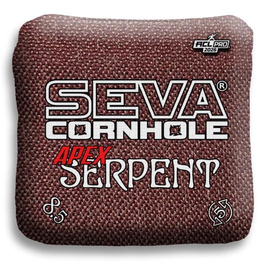 ApexSerpent Broadcast Approved Edition - Set of 4 Cornhole bags