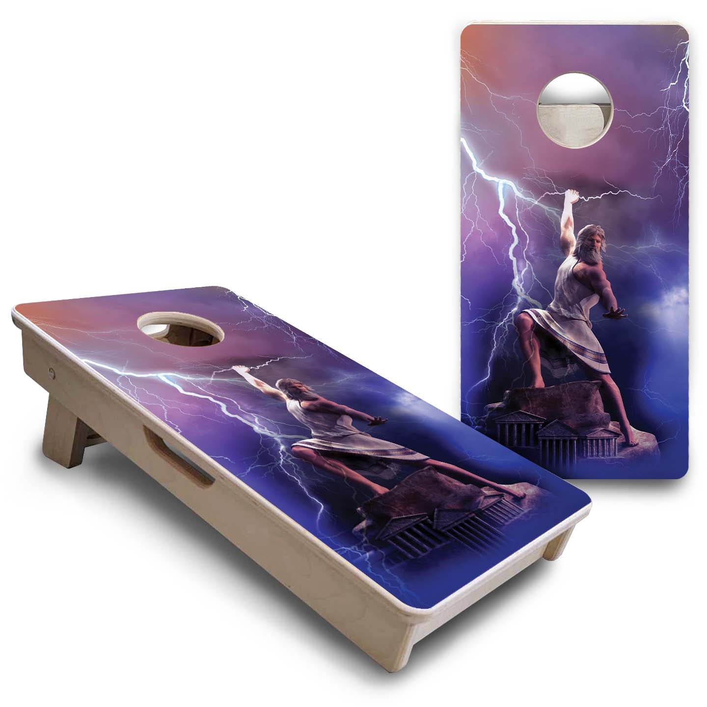 Mini Cornhole Boards - Greek Mythology