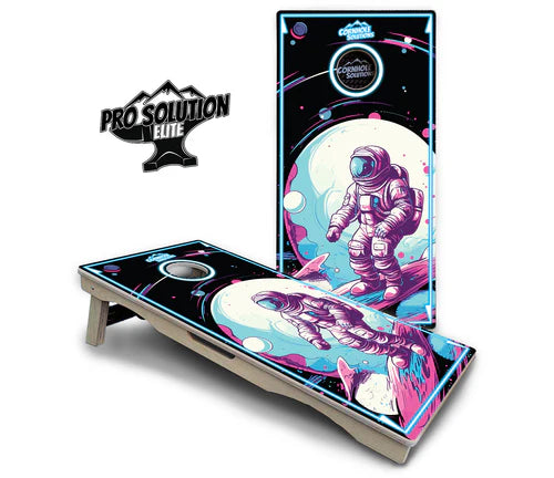 Cornhole Boards - Pro Solution Elite Series - Spaceman