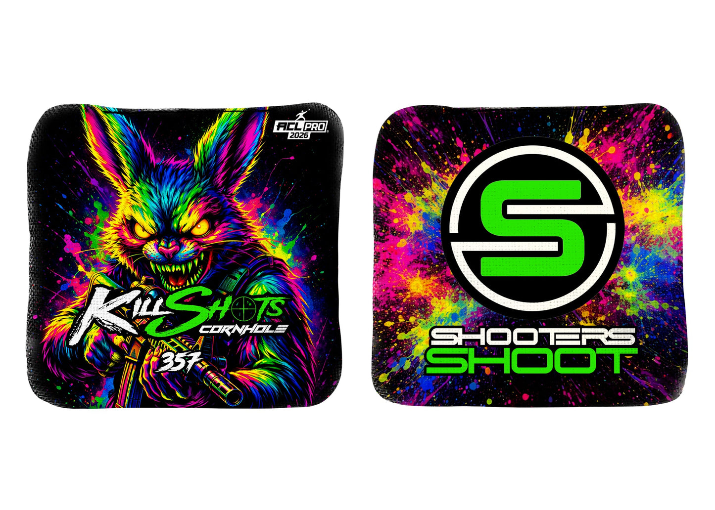 Killshots Cornhole | 357 Series | 2026 ACL PRO | Cornhole Bags | Limited Edition Designs