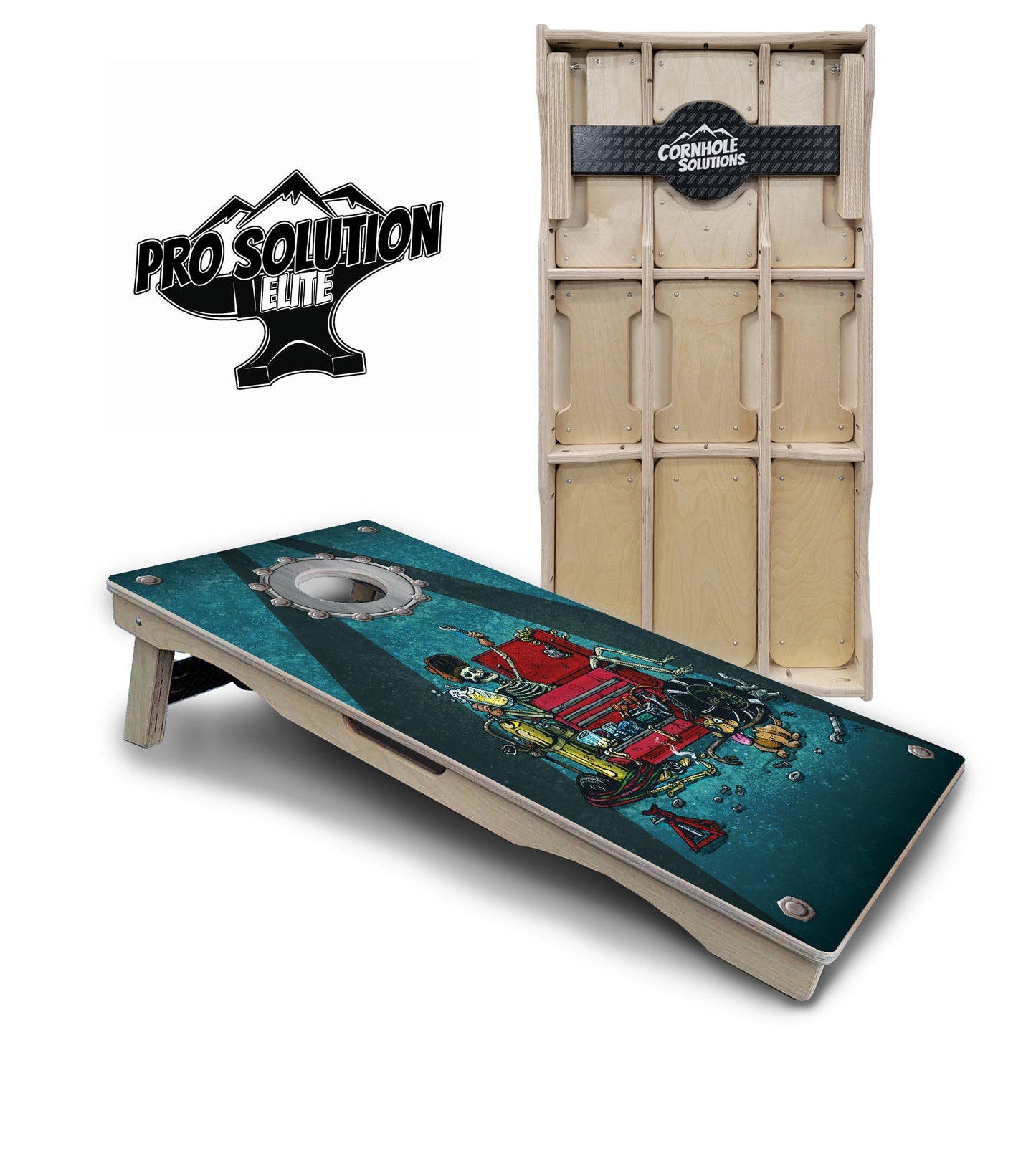 Artist Series Cornhole Boards - Pro Solution Elite Series
