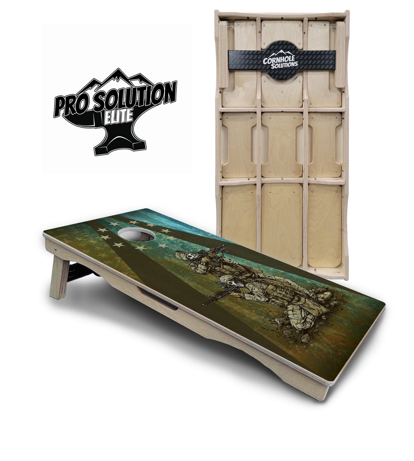 Artist Series Cornhole Boards - Pro Solution Elite Series