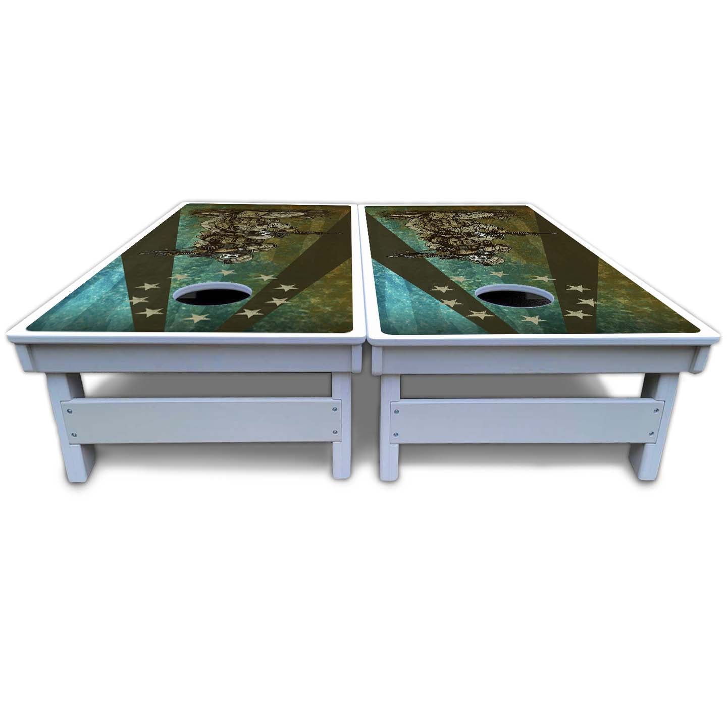 Artist Series Cornhole Boards - All Weather Series - Got Your Six