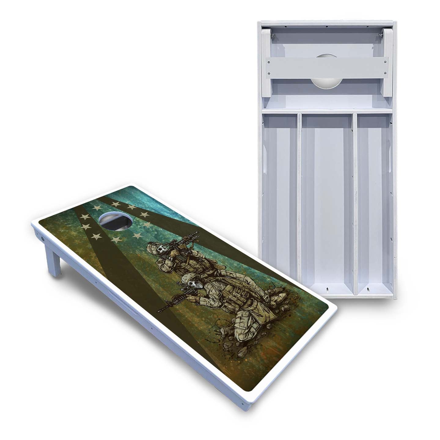 Artist Series Cornhole Boards - All Weather Series - Got Your Six