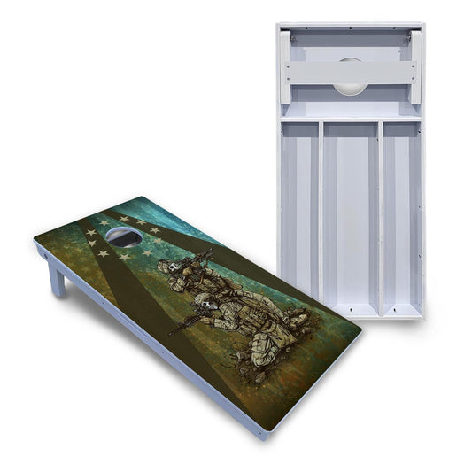 Artist Series Cornhole Boards - All Weather Series - Got Your Six