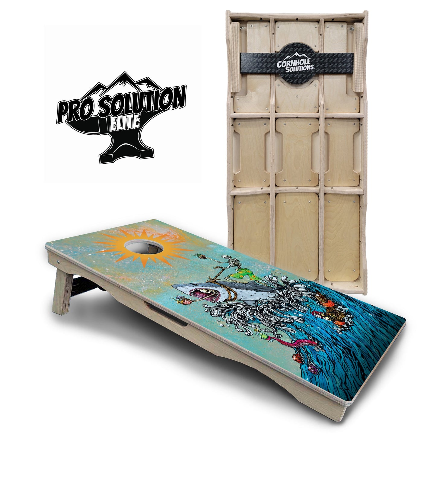 Artist Series Cornhole Boards - Pro Solution Elite Series