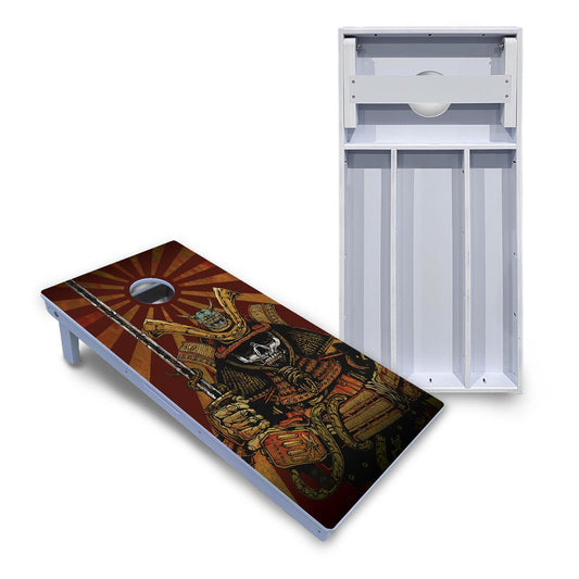 Artist Series Cornhole Boards - All Weather Series - Samurai