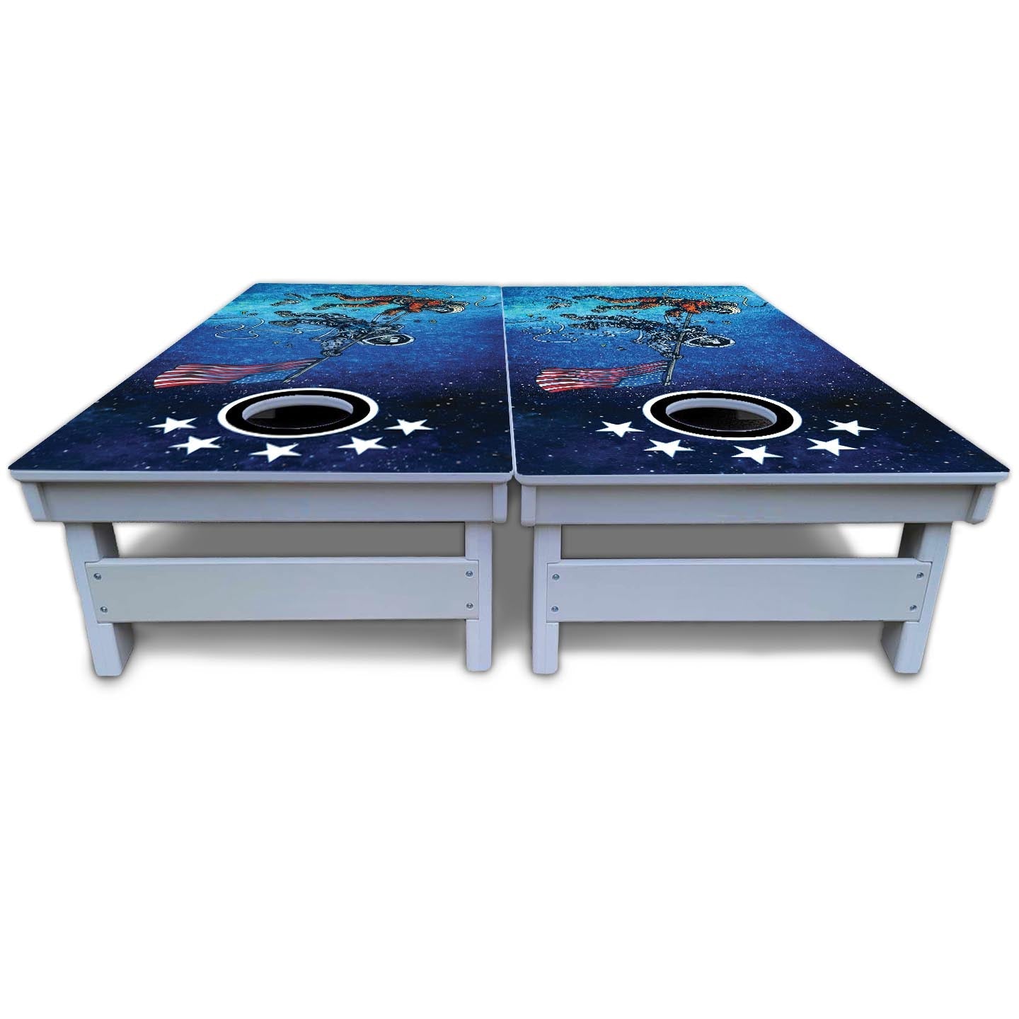 Artist Series Cornhole Boards - All Weather Series - Space Race