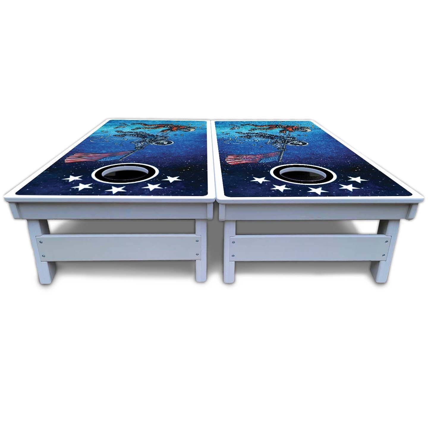 Artist Series Cornhole Boards - All Weather Series - Space Race