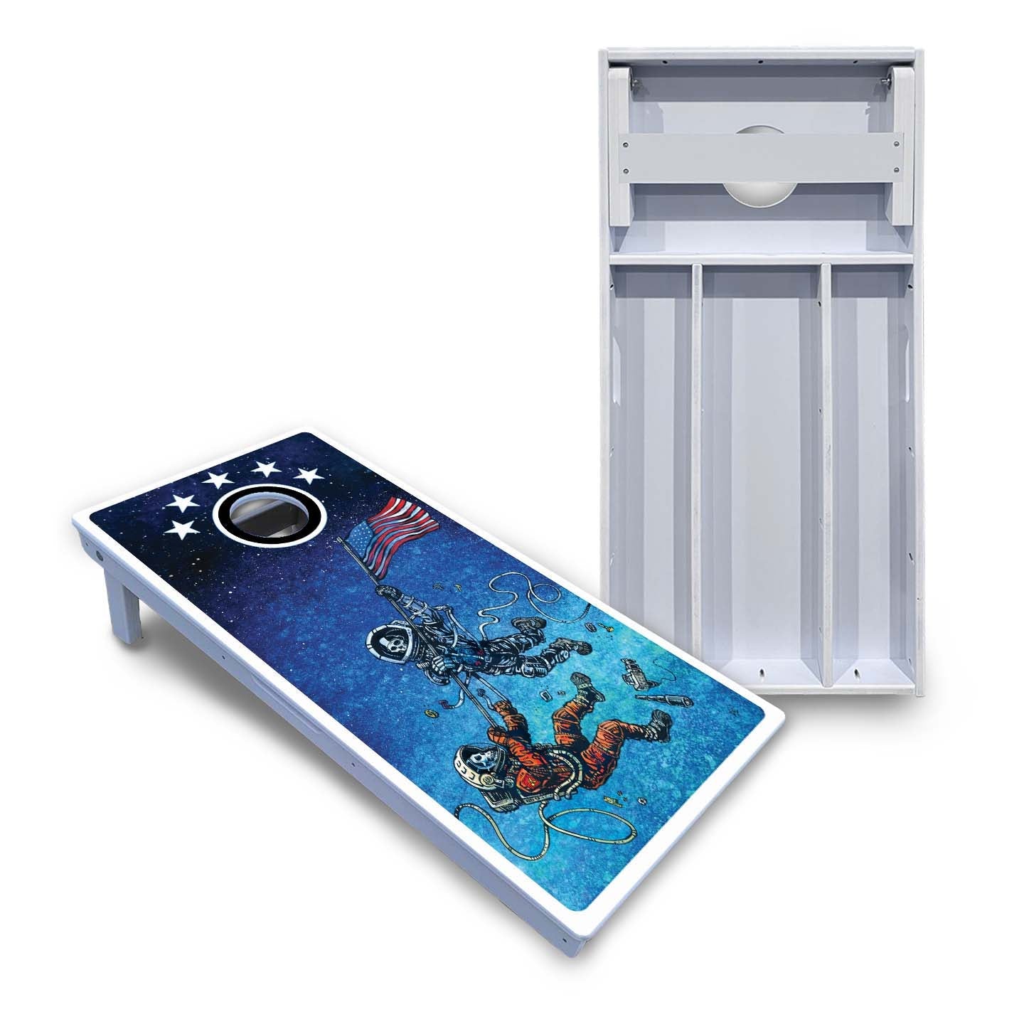 Artist Series Cornhole Boards - All Weather Series - Space Race