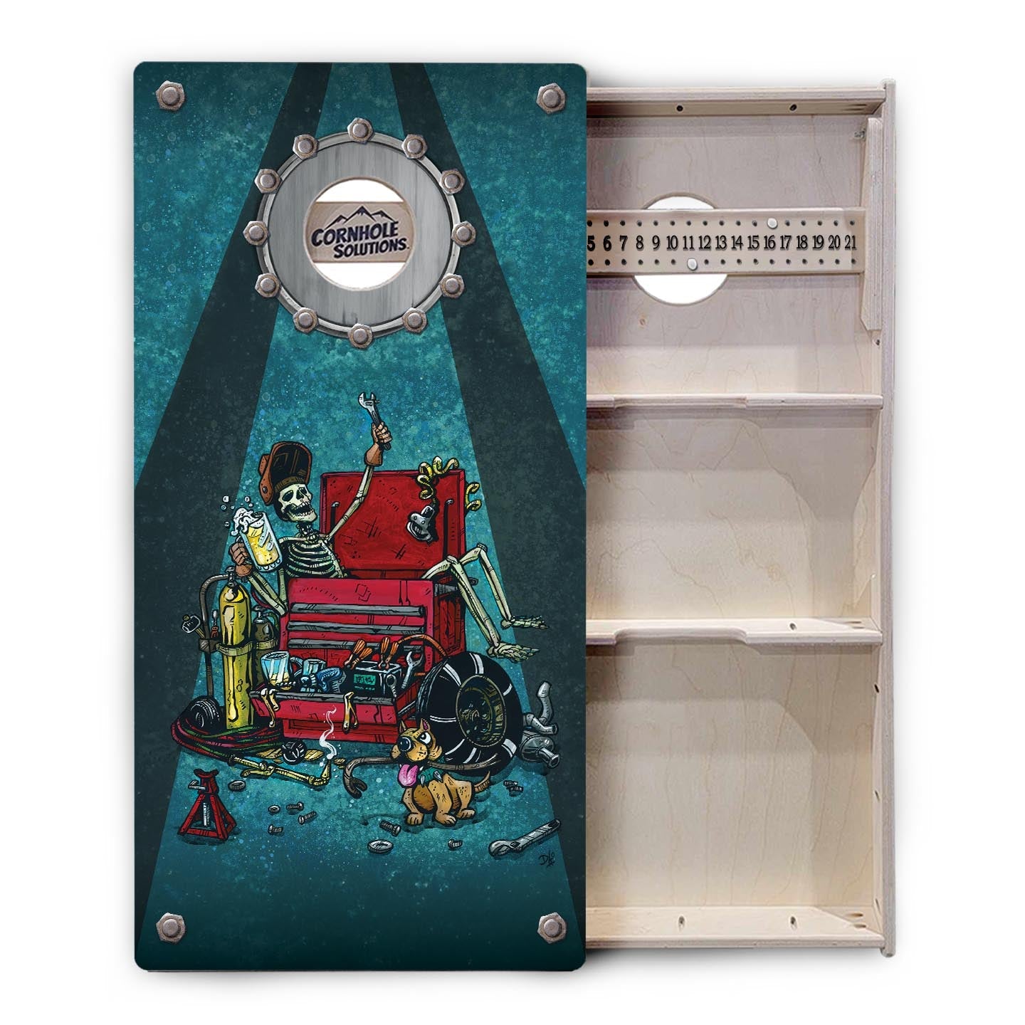 Artist Series Cornhole Boards - Professional Tournament Series - Garage Life