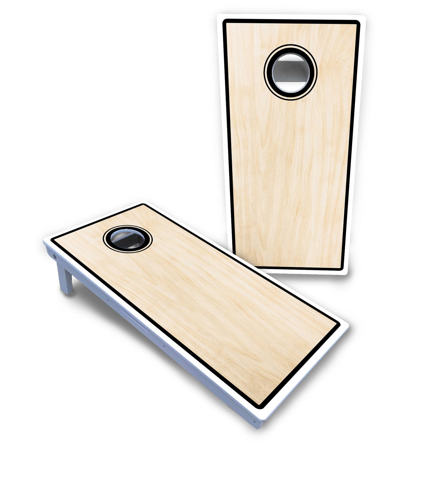 Pinstripe Cornhole Boards - All Weather Series