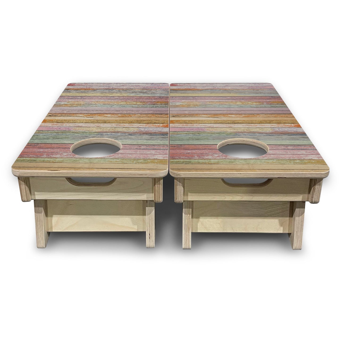 Mini Cornhole Boards - Pastel Color Plank