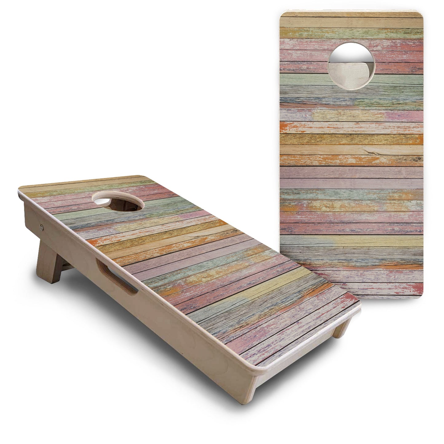 Mini Cornhole Boards - Pastel Color Plank