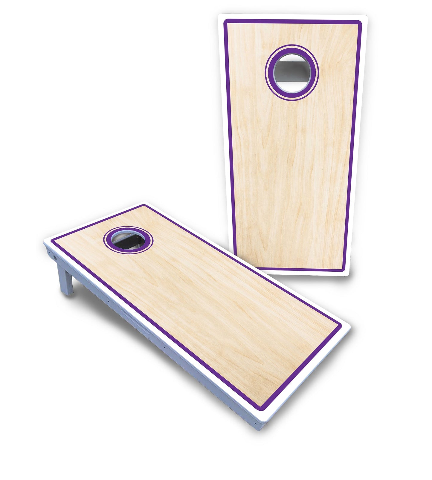 Pinstripe Cornhole Boards - All Weather Series