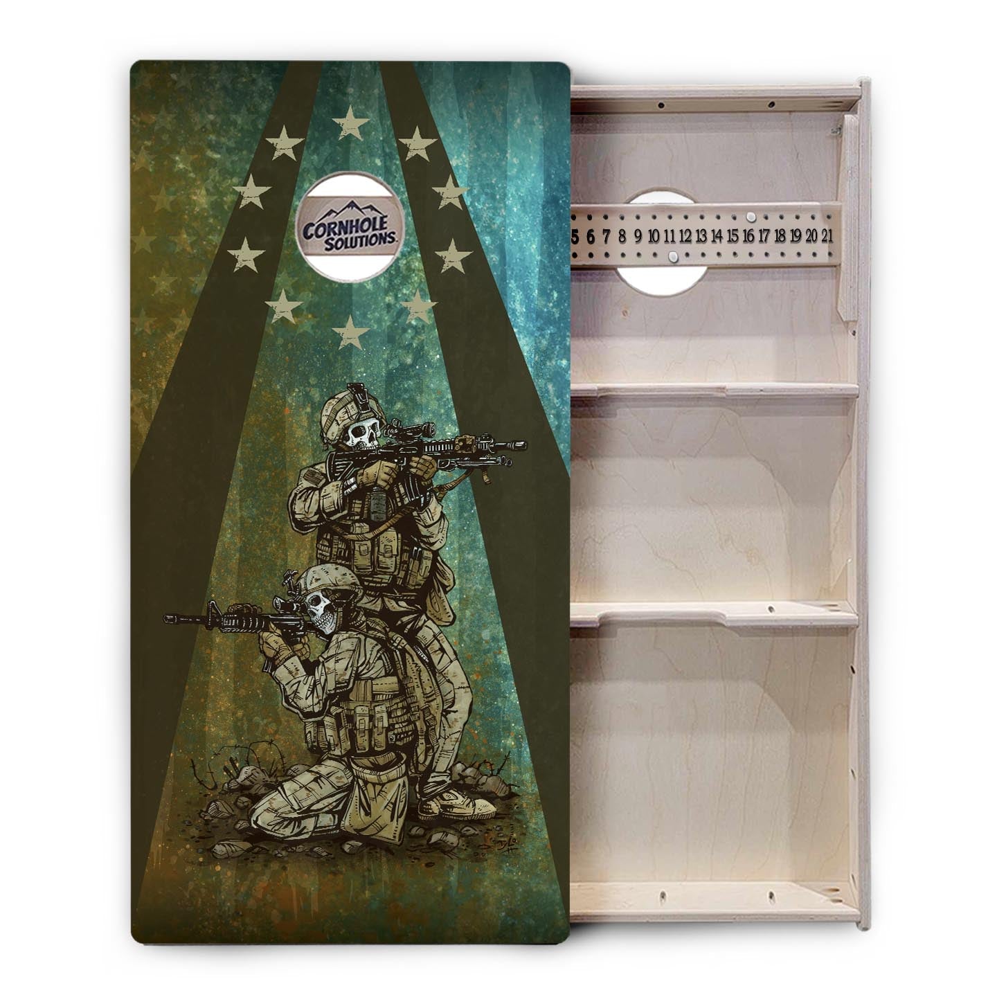 Artist Series Cornhole Boards - Professional Tournament Series - Got Your Six