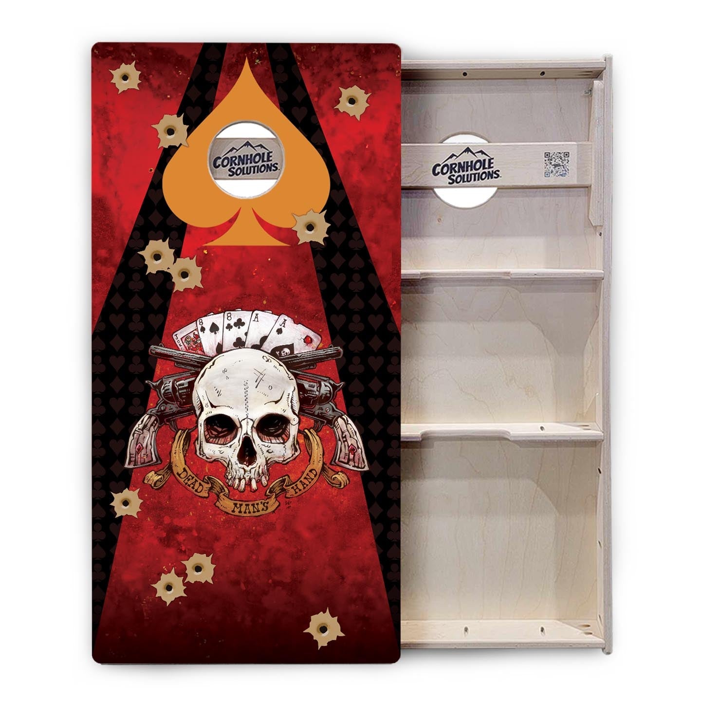 Artist Series Cornhole Boards - Professional Tournament Series - Split Design
